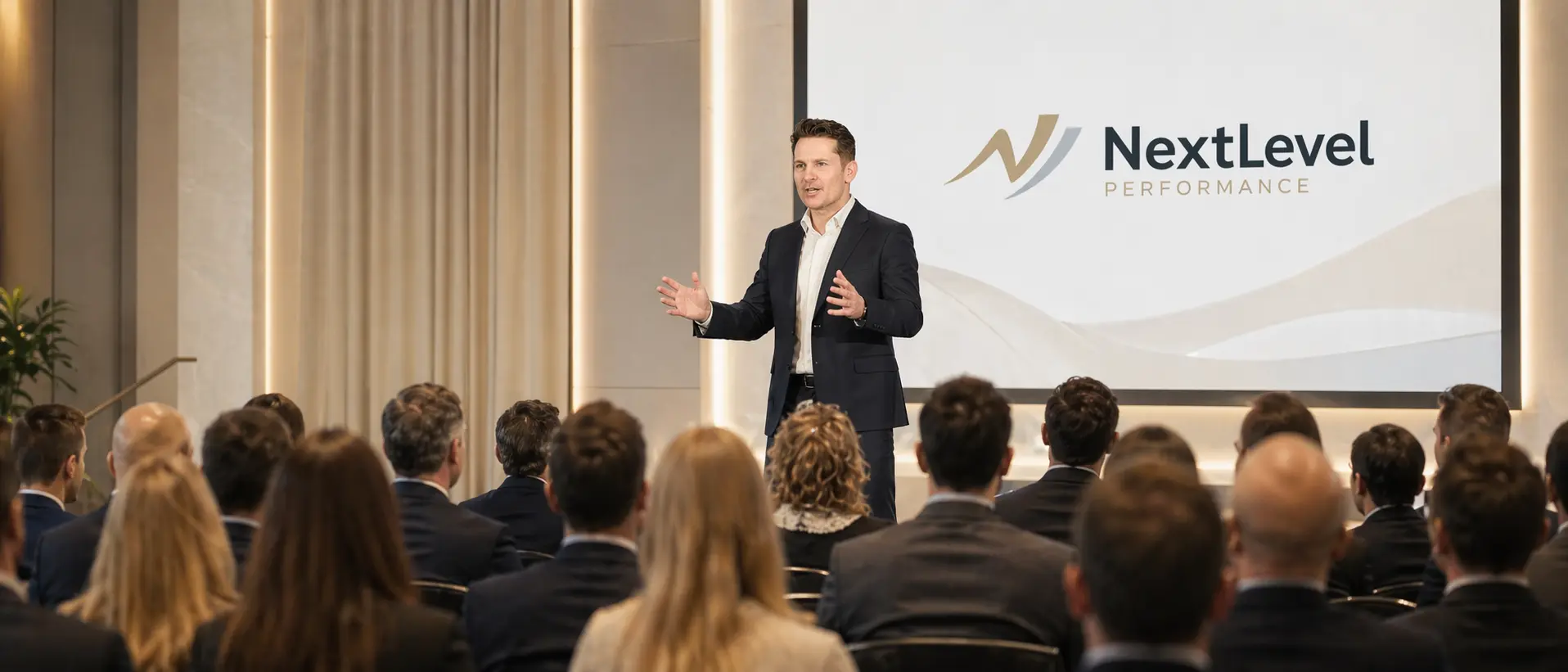 Tommy Speaking to an Audience